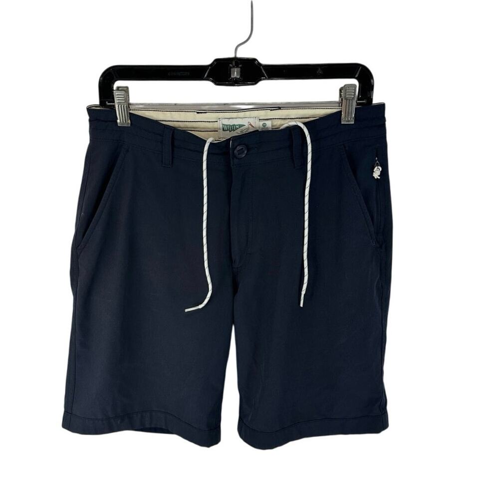 Wellen Board Shorts Navy Blue Size 30 Swim Surf